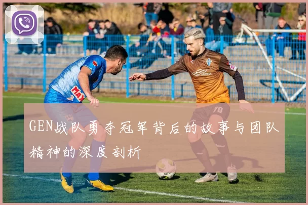 GEN战队勇夺冠军背后的故事与团队精神的深度剖析